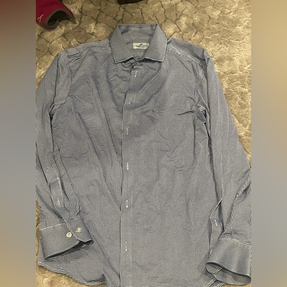 Mizzenmast+Main Men’s Collared Long Sleeve Shirt